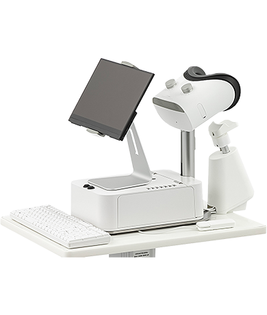 視野検査の機械